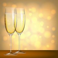 glasses of champagne N7