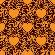 Seamless texture with heart N13