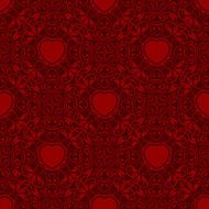 Seamless texture with heart N14