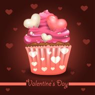 Valentines muffin