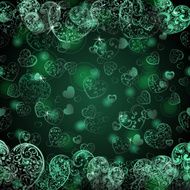 background of hearts N13