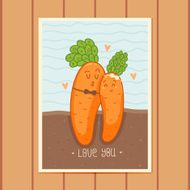 Carrots - cartoon characters