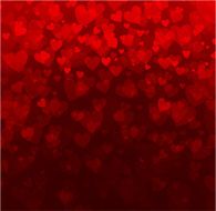 Abstract hearts background N40