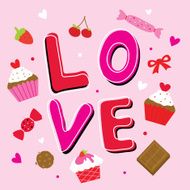 Valentine Love Sweetheart Cute Cartoon Vector
