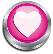 Shiny Heart Button