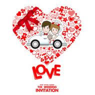 Wedding Invitation Card Valentine Card N5