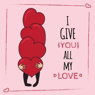Happy Valentines Day Greeting Card N15