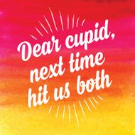 Valentine's Day poster Love quote N34