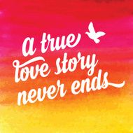 Valentine's Day poster Love quote N35