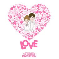 Wedding Invitation Card Valentine Card N6