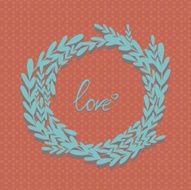 Beautiful Floral Wreath N2