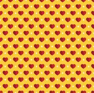 Seamless pattern with hearts N99