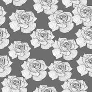 Seamless Rose Background N3