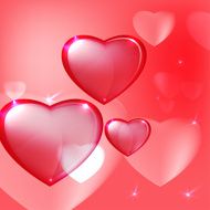 hearts background pink N2