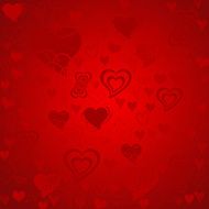 Valentine Seamless Hearts Pattern N11