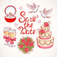 cute set for a wedding N2