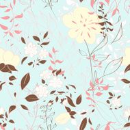 Floral seamles pattern N16