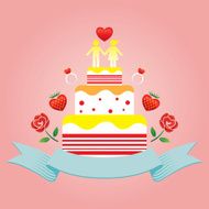 Human Symbol Lover on top of Cake N2