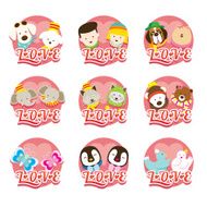Couple People and Animal Set N2