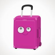 suitcase with a muzzle