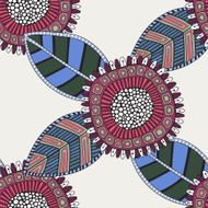 Seamless floral pattern decorative background N3