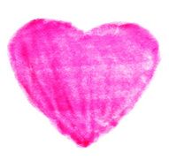 Pink Felt Pen Heart N2