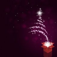 Magical Bokeh Christmas Tree