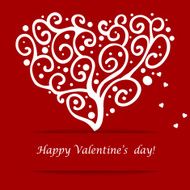 Valentines Day card N122