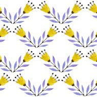 Floral Pattern N893