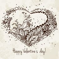 Valentines Day card N123