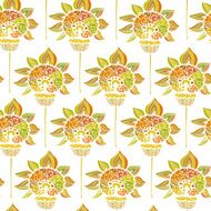 floral seamless pattern N652