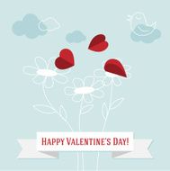 Valentines Day card N124