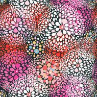 abstract floral pattern N80