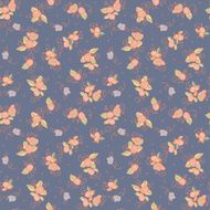 textile flower seamless pattern