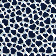 Hearts Seamless pattern Vector illustration N7