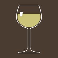 Glass of white wine