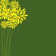 Stylish Floral Background Vector Illustration N5