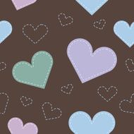 seamless hearts background N6