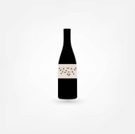 bottle of wine N3