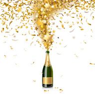festive champagne