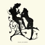 Midsummer Night's Dream - Silhouette of Titania and Oberon