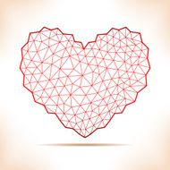 geometric heart N5