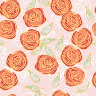 Seamless pattern with roses N104