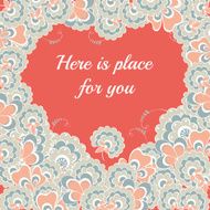 Valentines greeting card N7