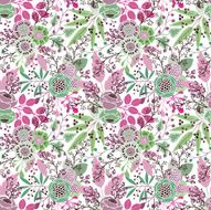 Seamless Floral Pattern N1472