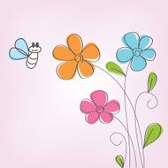 colorful flower background N3