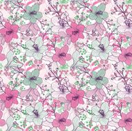 Seamless Floral Pattern N1474