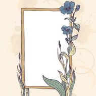 Frame With Flowers N6