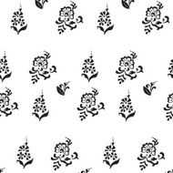 seamless pattern decorative flowers