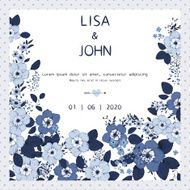 wedding invitation N128